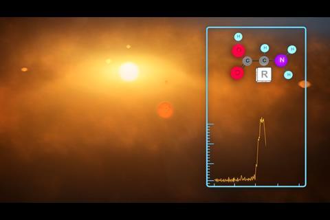 SKA science organic molecule